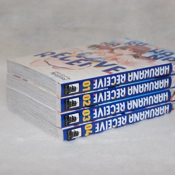 Harukana Receive Volumes 1-4 English Manga Books Anime EUC Graphic Drawing - Picture 2 of 16